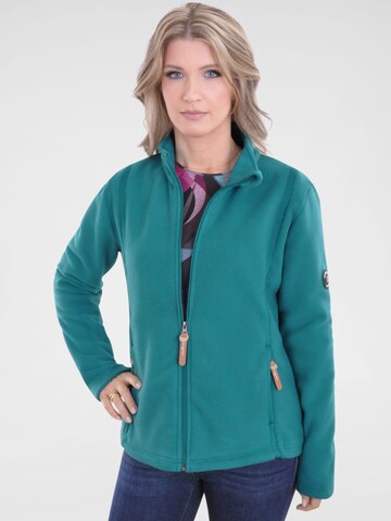 Navigazione Fleecejacke in Blau: Vorderseite