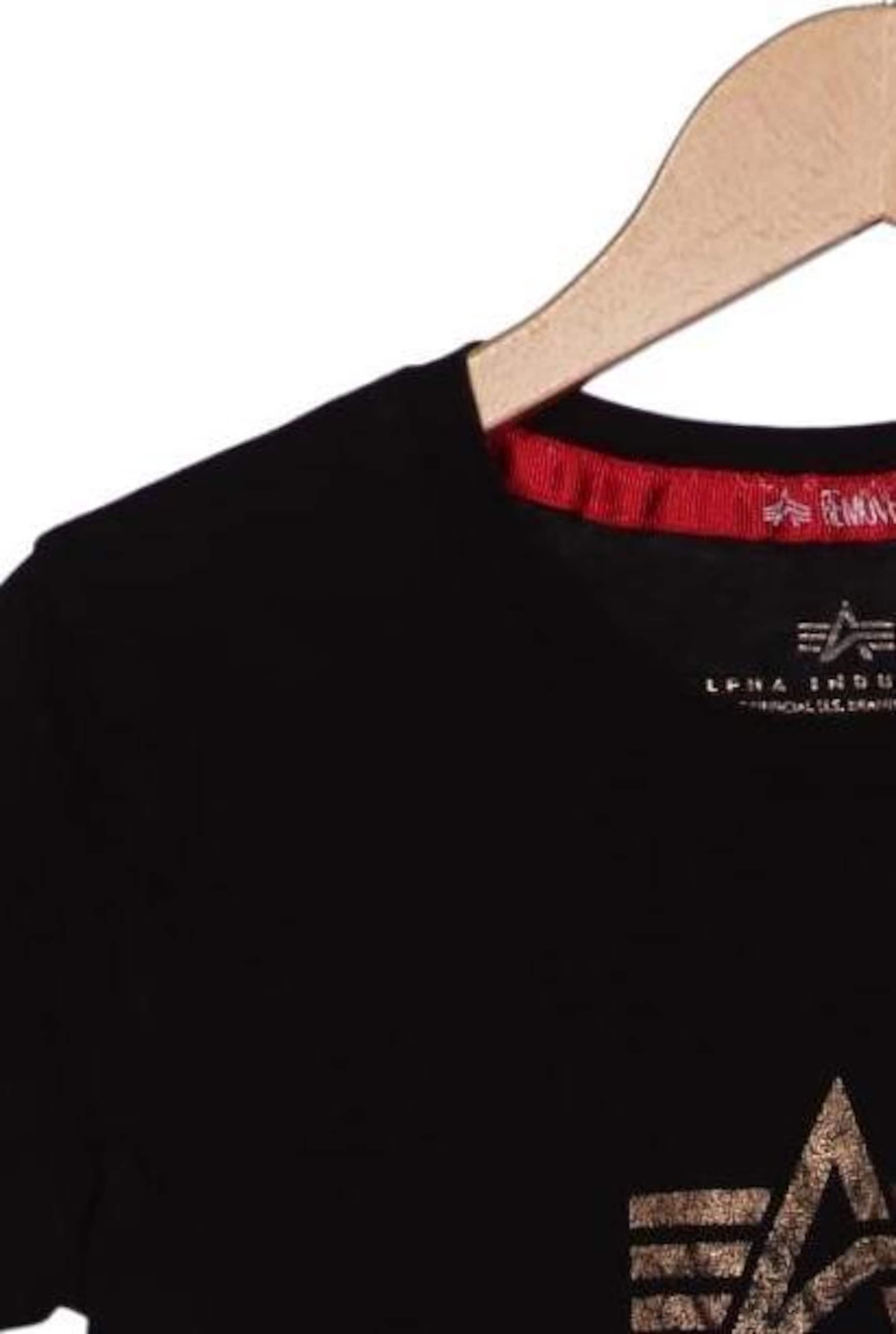 ALPHA INDUSTRIES Top & Shirt in XS in Black