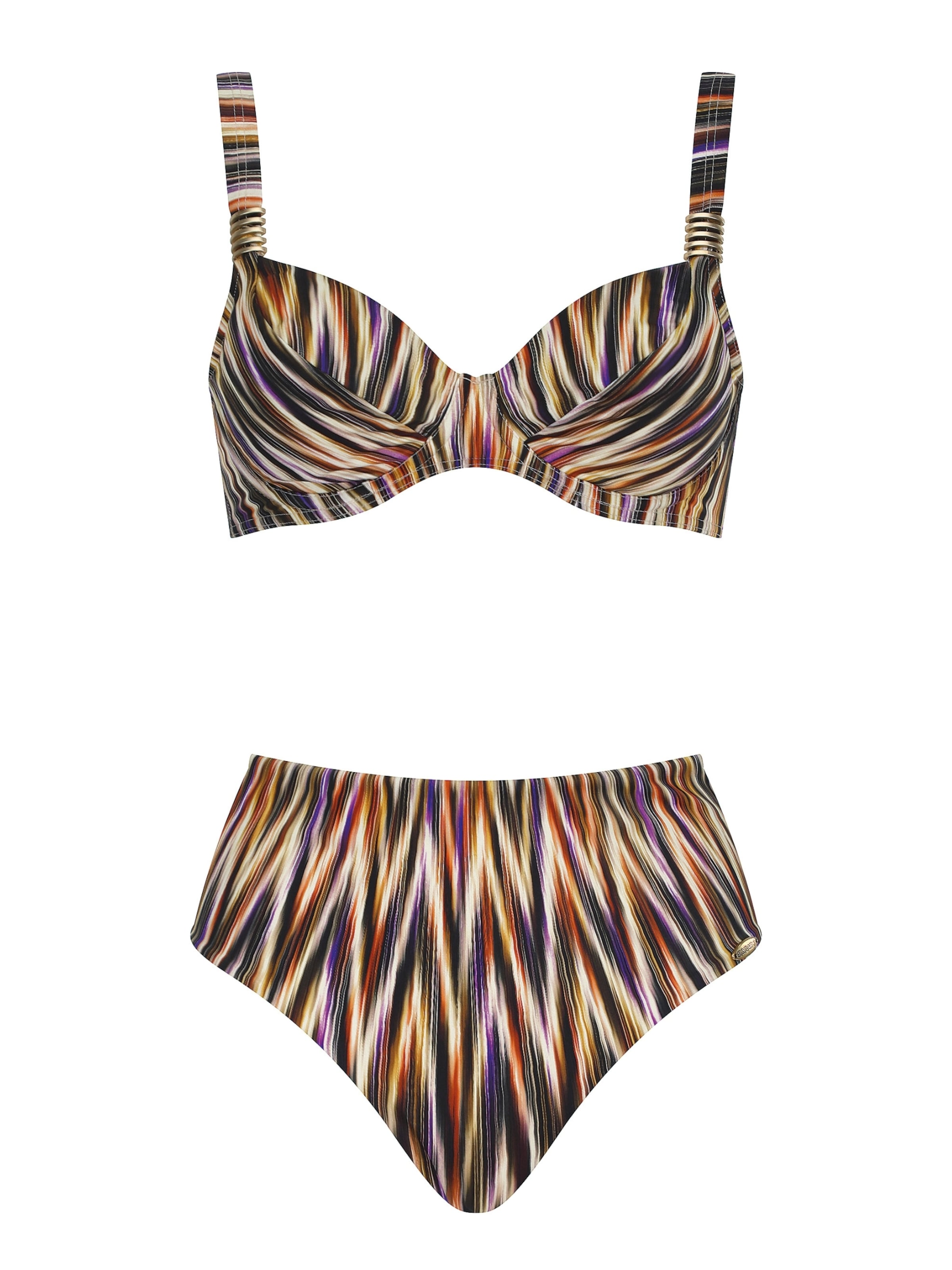 T-shirt Bikini 'Bronze Glow' di SUNFLAIR in marrone: frontale