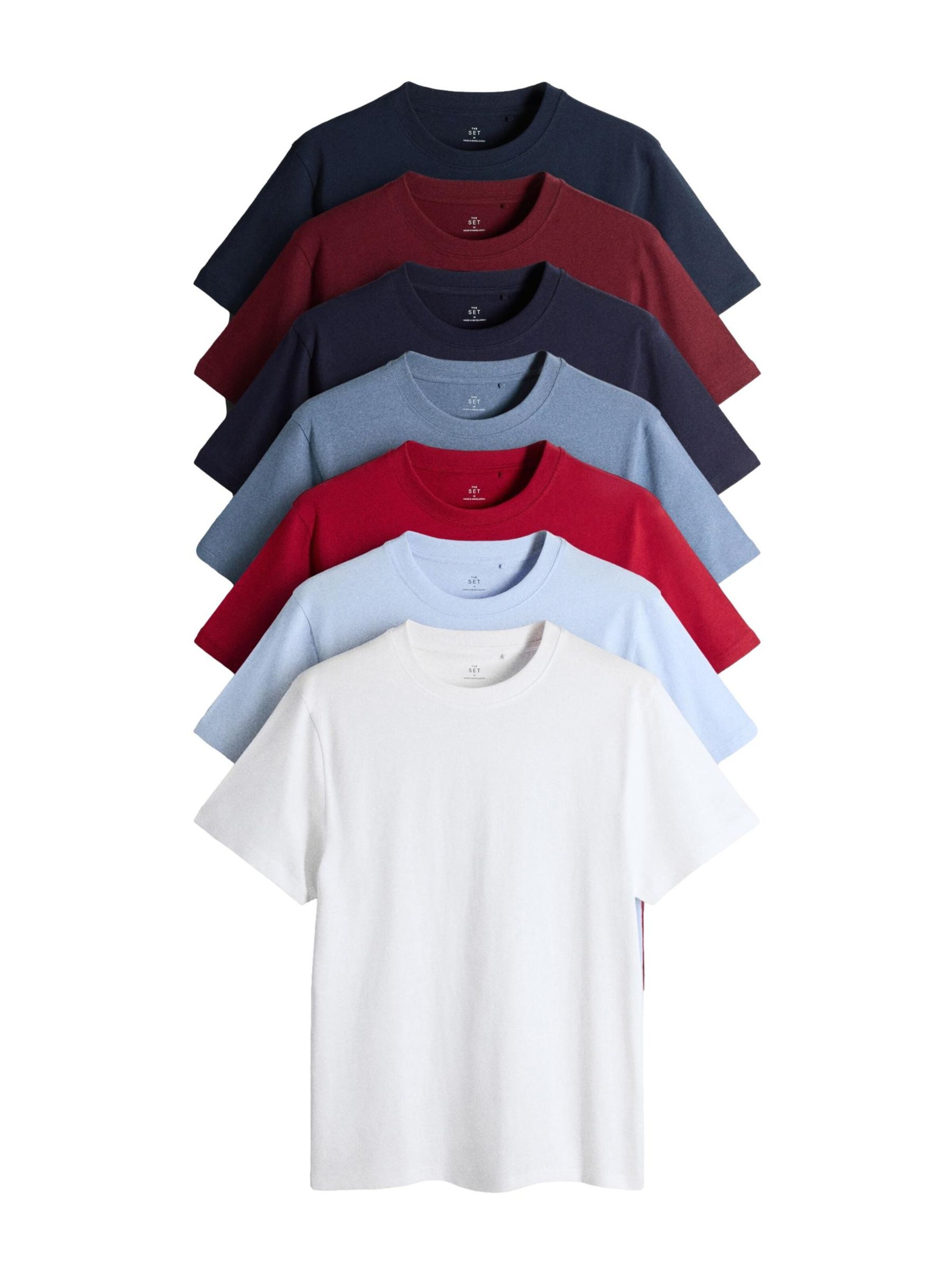 The Set Koszulka w kolorze niebieski: przód