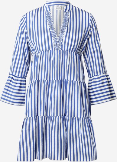 Emily Van Den Bergh Robe en bleu / blanc, Vue avec produit
