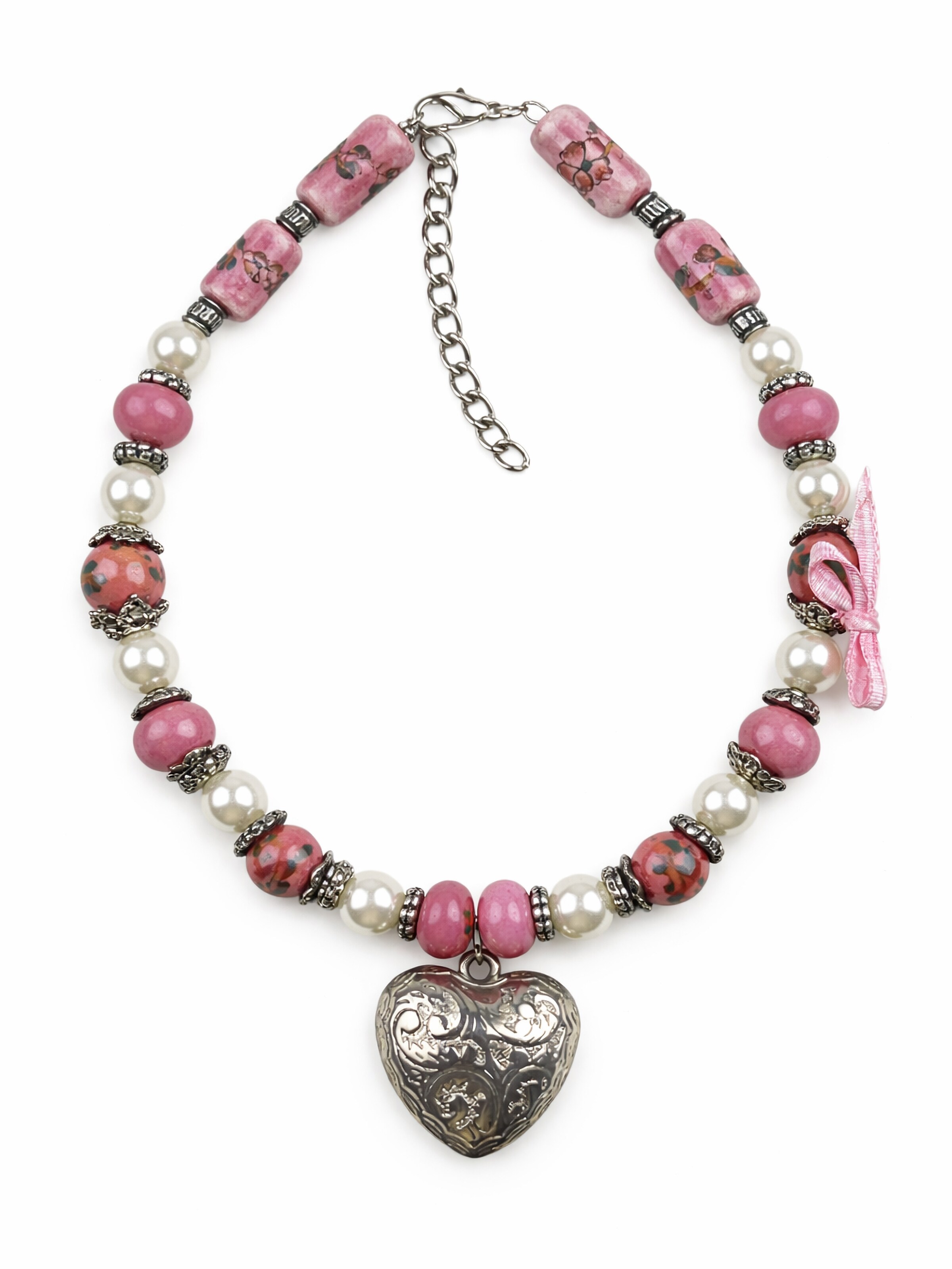 Allgäu Rebell Kette 'Toni'‌‌‌‌‌‌‌ in Pink: Vorderseite