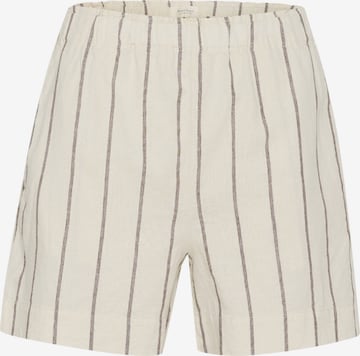 Pantalon 'Rigge' Part Two en blanc : devant