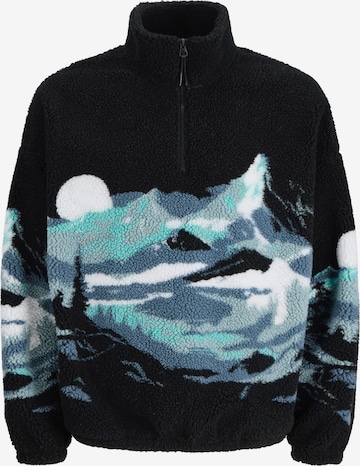 juoda JACK & JONES Megztinis 'JORBEAR MOUNTAIN': priekis