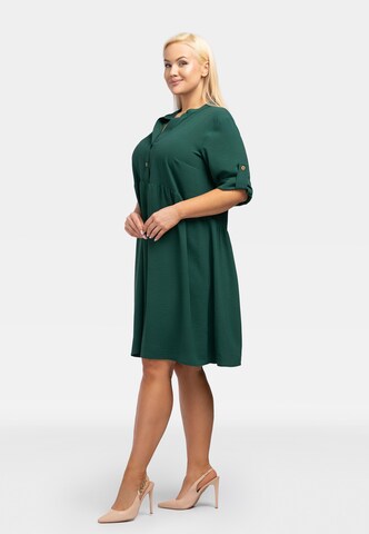 Karko Shirt Dress 'DALIA' in Green