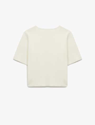 Koton Gebreid vest in Beige