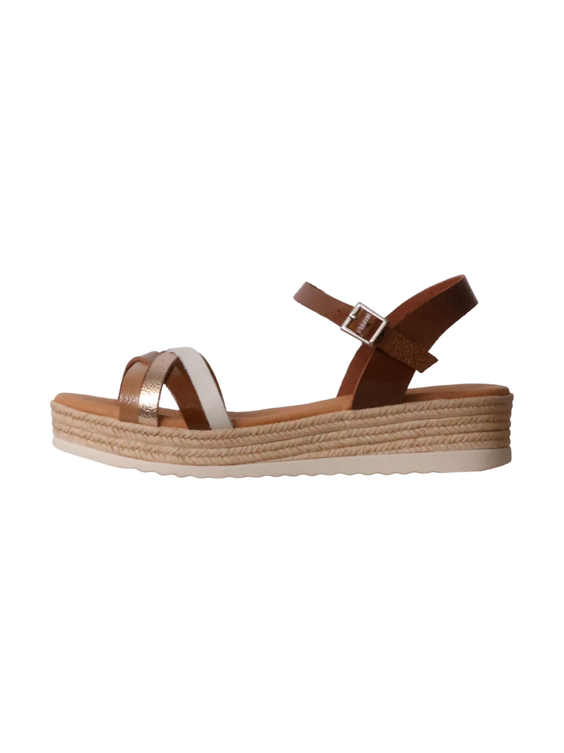Sandales Oh my Sandals en marron : devant