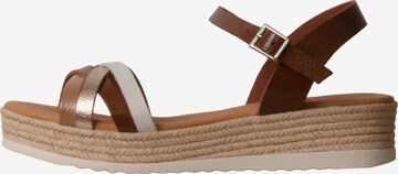 Sandales Oh my Sandals en marron : devant