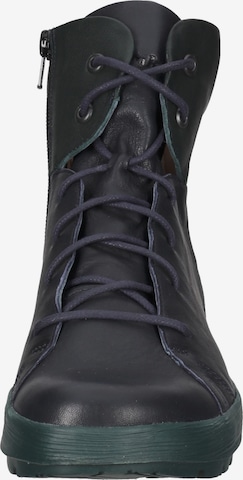 THINK! Lace-Up Ankle Boots in Black