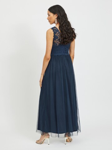 VILA Evening dress 'Lynnea' in Blue