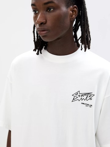 Pull&Bear Bluser & t-shirts i hvid
