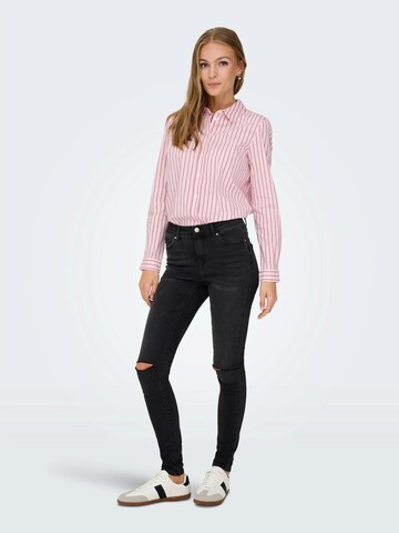 JDY Blouse 'JDYMio' in Lila