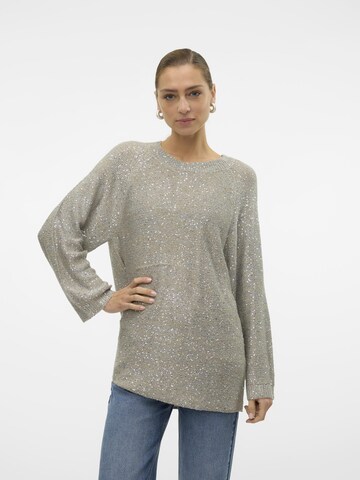 Pull-over 'LEILANI' VERO MODA en gris : devant