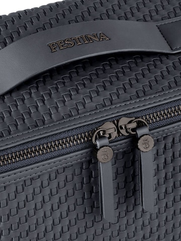 FESTINA Toilettas 'Toiletry Bag Interlace' in Grijs