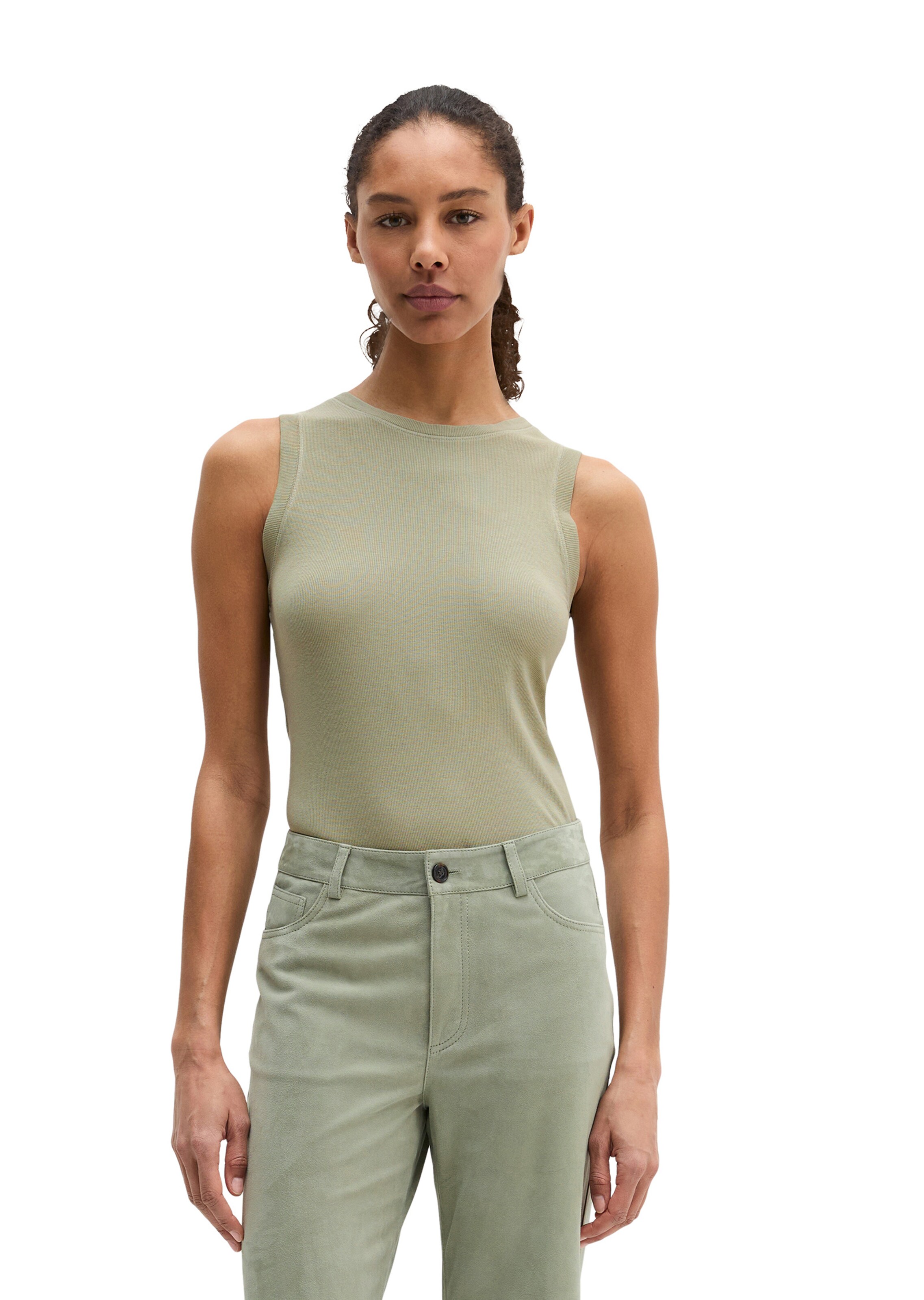 Marc O'Polo Top in Grau: Vorderseite