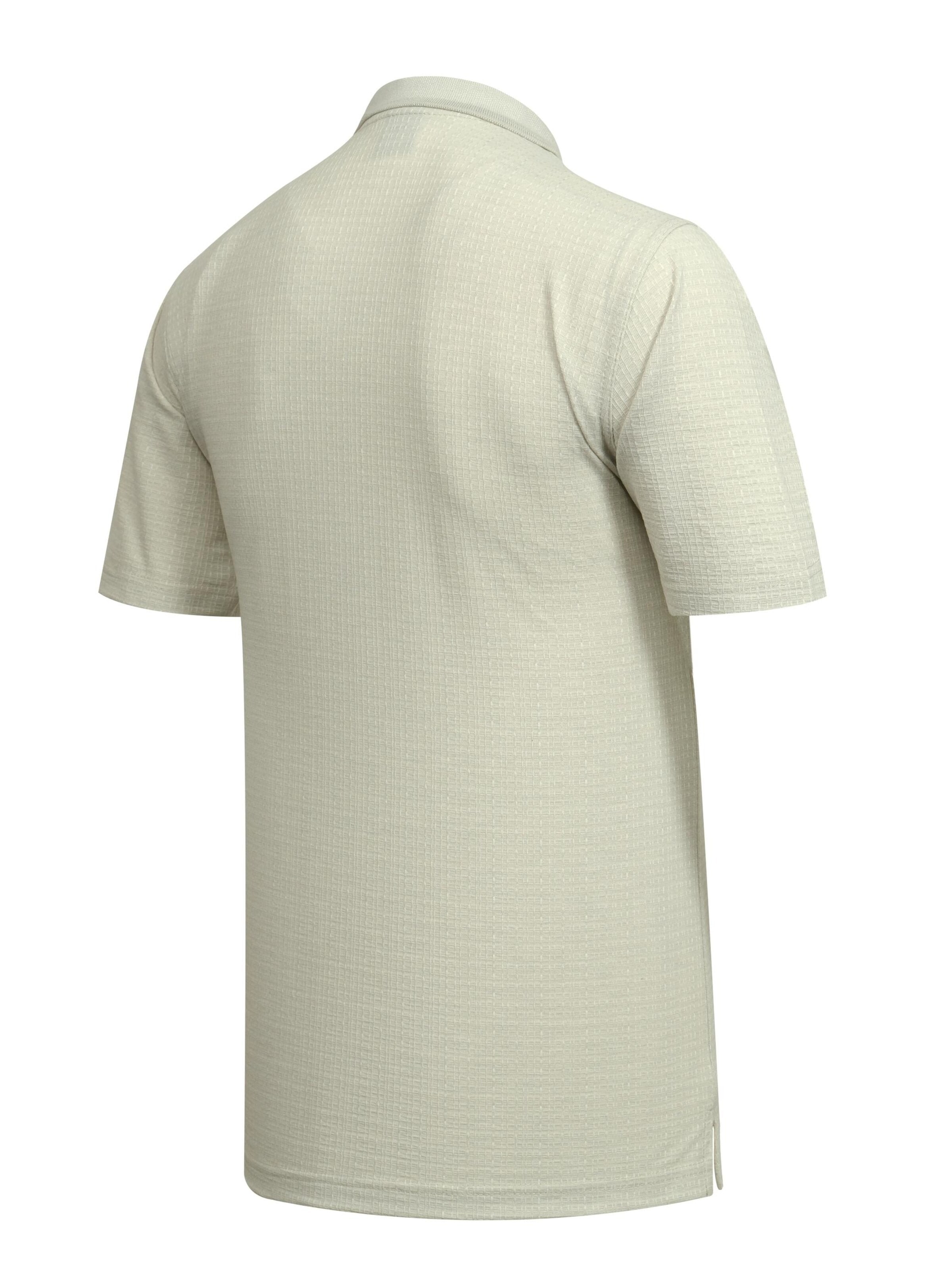 Cizgi Triko Shirt‌‌ in Beige