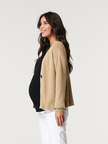 Esprit Maternity Πλεκτή ζακέτα σε μπεζ