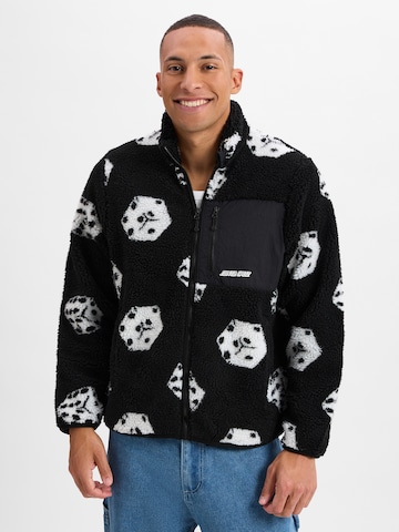 Santa Cruz Between-season jacket 'Big Dice' in Black: front