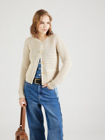 Cardigan rag & bone en beige : devant
