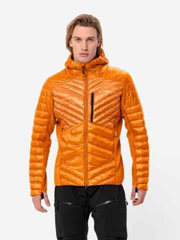 VAUDE Sports jacket 'Sesvenna Pro II' in Yellow: front