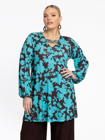 YOEK Tuniek in Blauw: voorkant