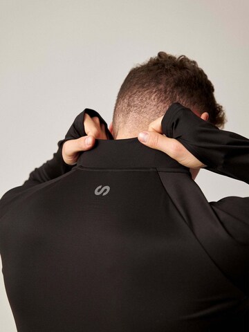 SNOCKS Sportsweatshirt in Zwart