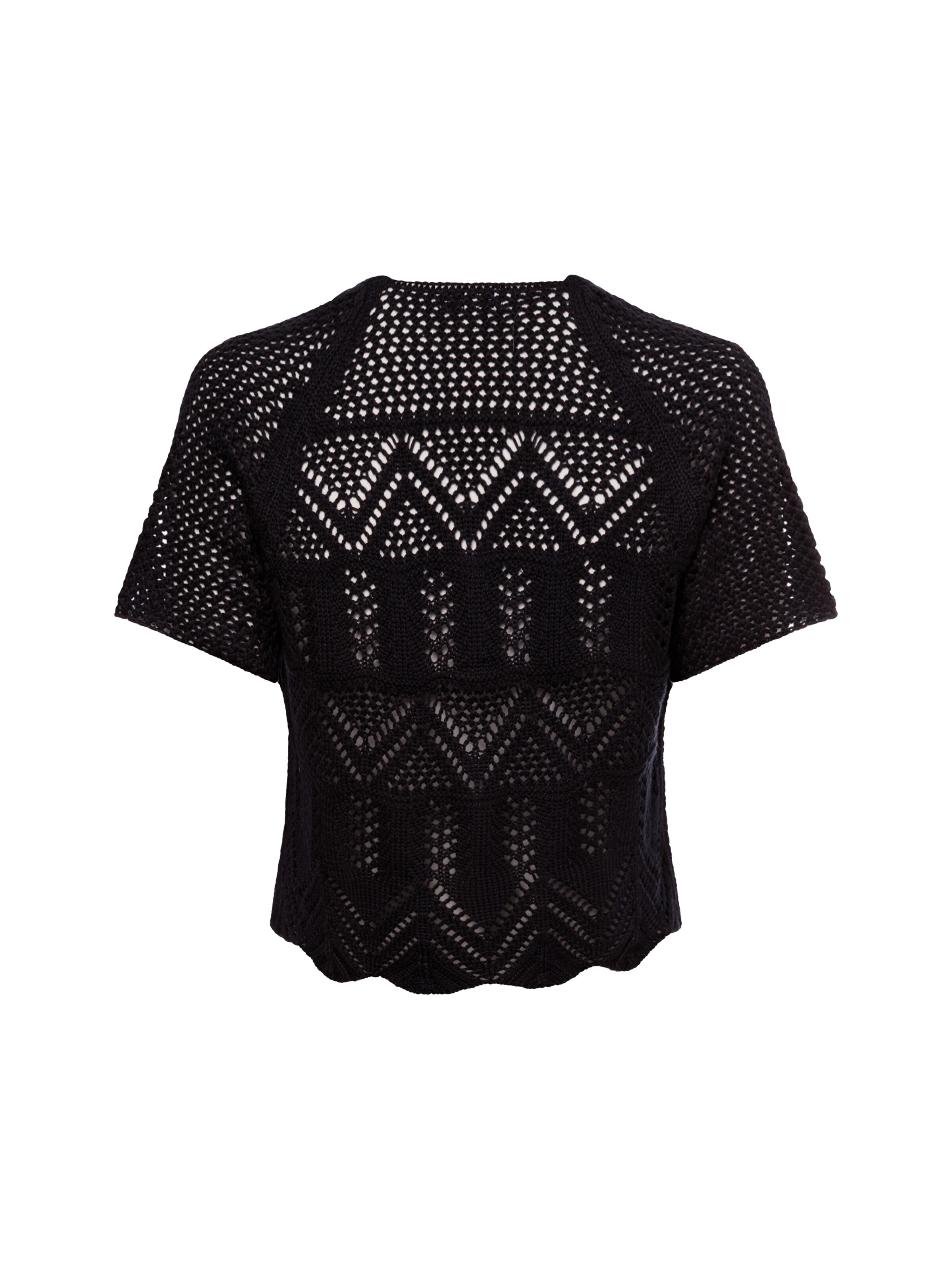 Marie Lund Gebreid vest ' ' in Blauw