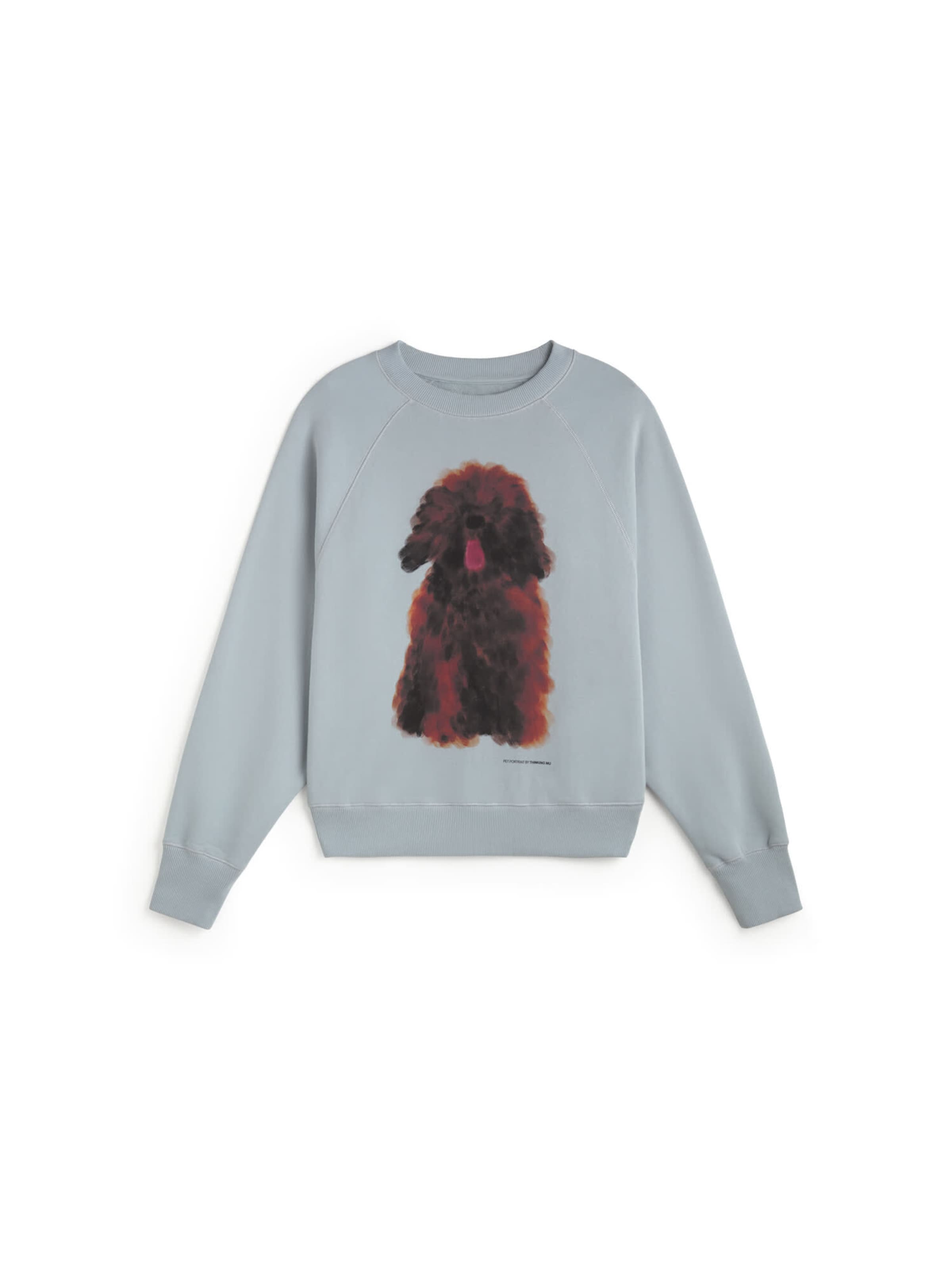 Felpa 'Bonnie' di Thinking MU in blu: frontale