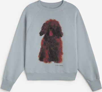 Felpa 'Bonnie' di Thinking MU in blu: frontale
