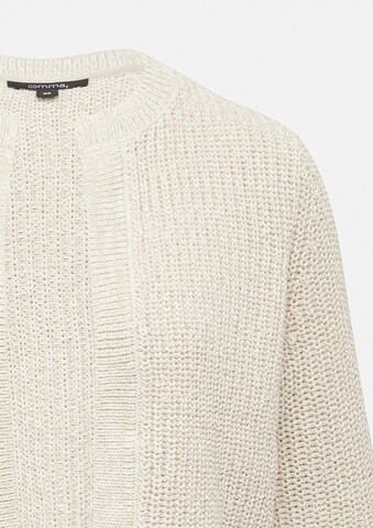 COMMA Strickjacke in Beige