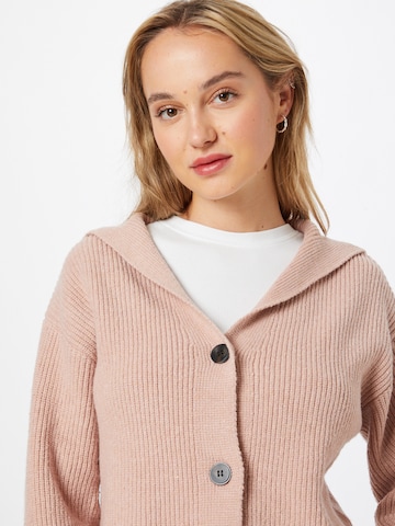 ABOUT YOU Knit Cardigan 'Nina' in Pink