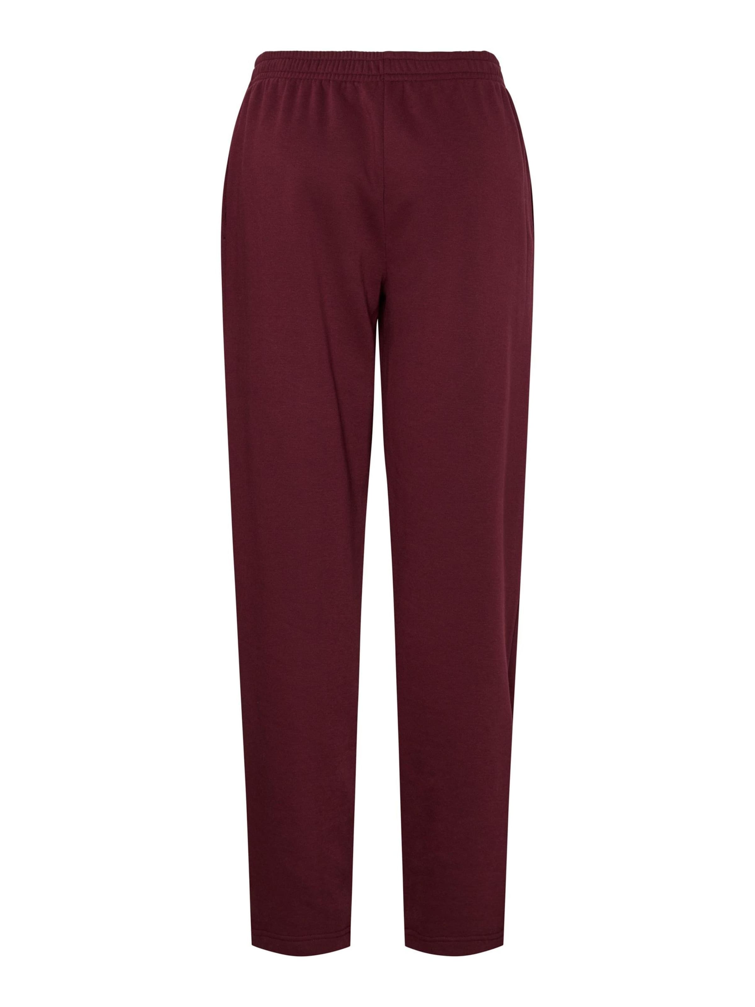 PIECES - Loosefit Pantalón 'CHILLI' en rojo