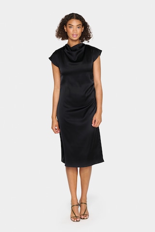 SAINT TROPEZ Dress 'Zovi' in Black: front