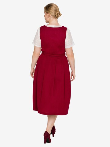 SHEEGO Dirndl in Rot