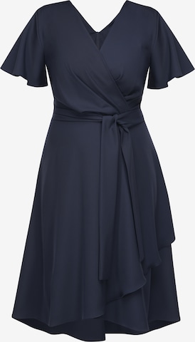 Robe 'Anabella' Karko en bleu : devant