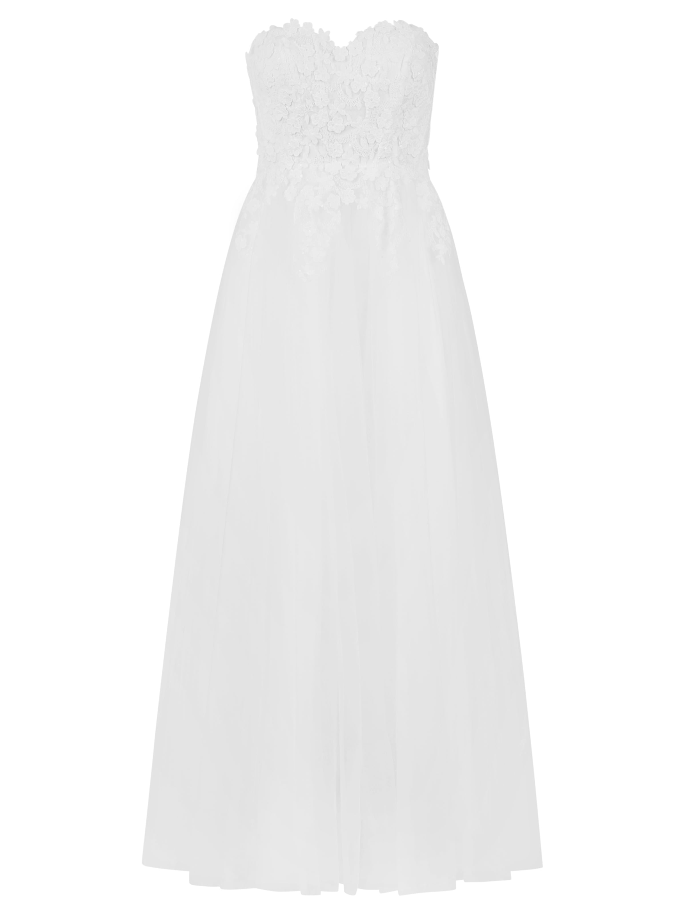 Abito da sera di Kraimod in bianco: frontale