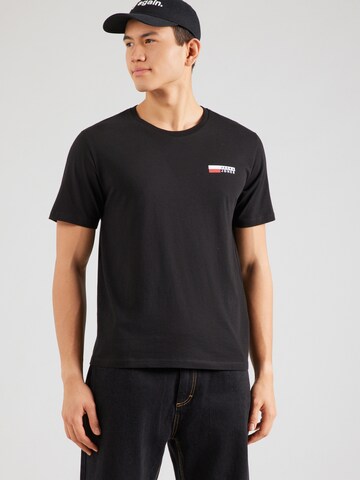 T-Shirt JACK & JONES en noir : devant