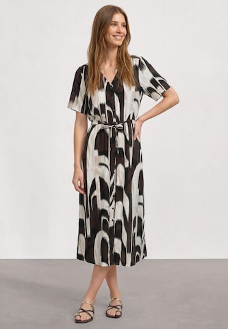 STREET ONE Dress in Brown: front
