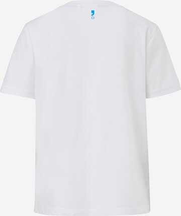 T-shirt comma casual identity en blanc : derrière