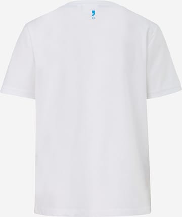 comma casual identity T-Shirt in Weiß: zadná strana