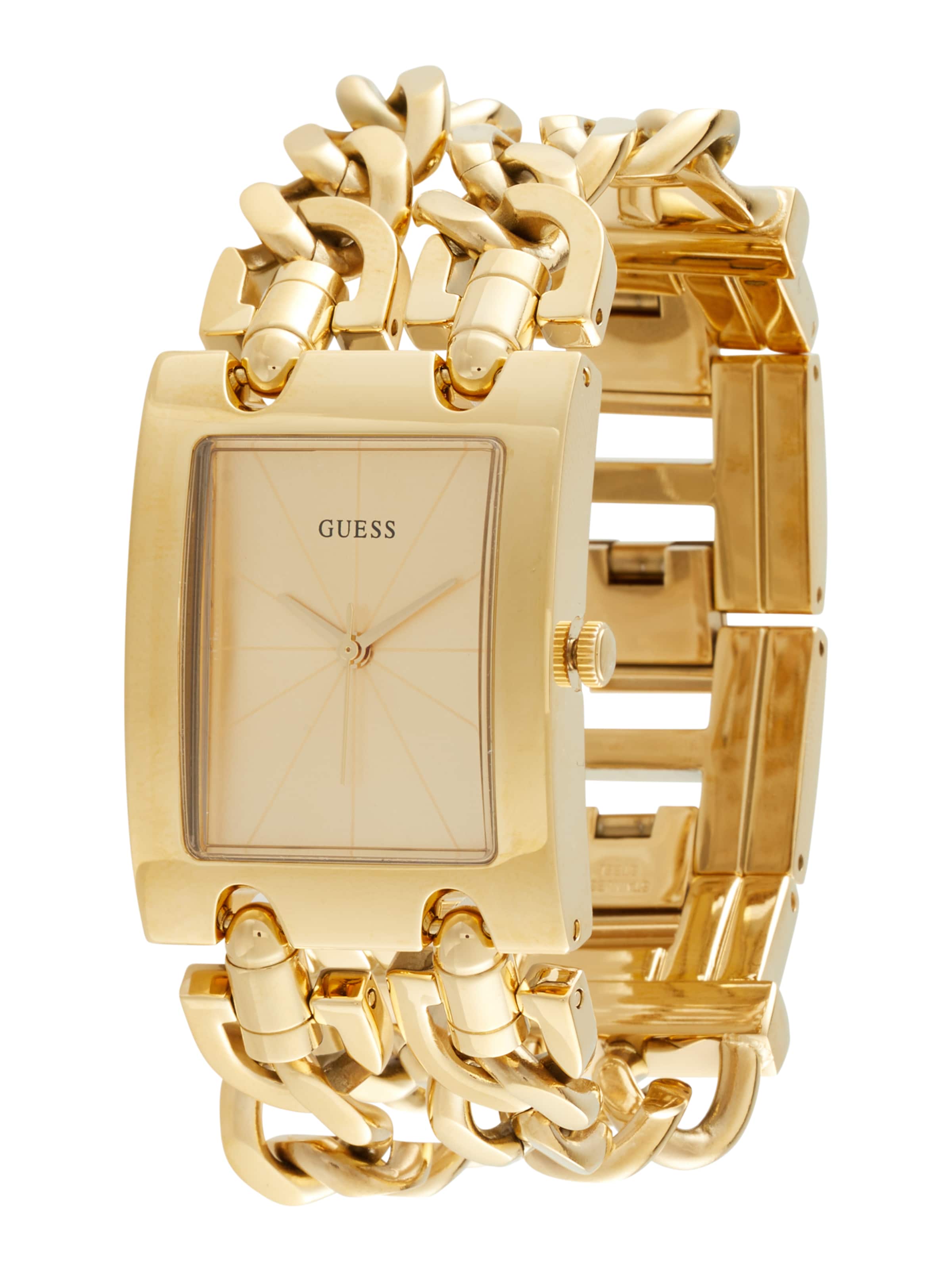GUESS Analog watch &#x27;Mod Heavy Metal&#x27; in Gold: front