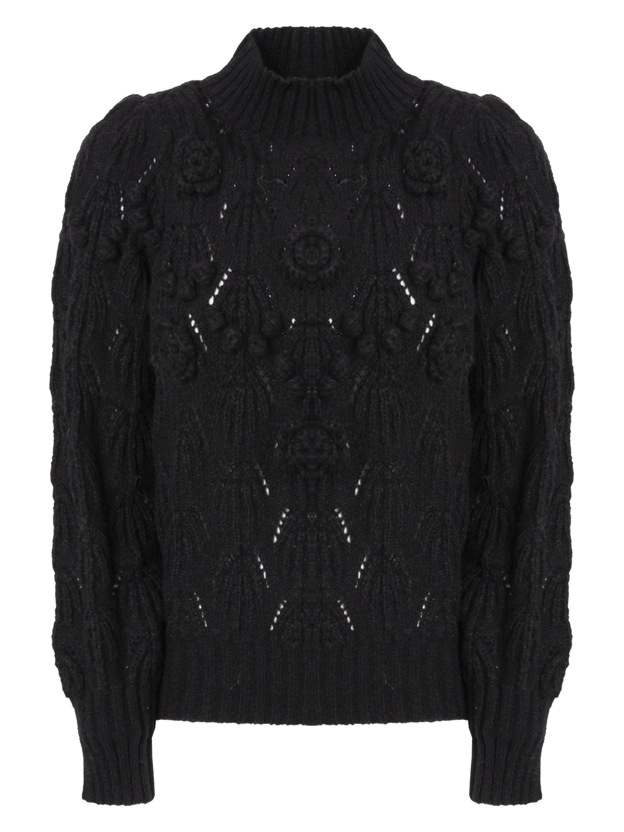 Influencer Pullover i sort: forside