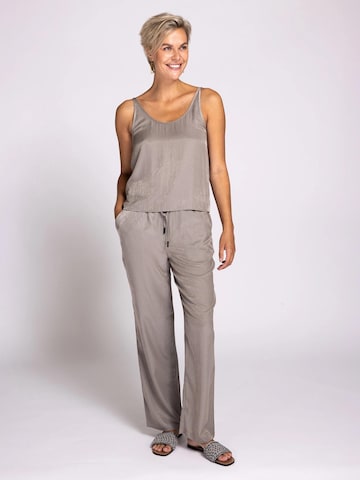 Zhrill Wide leg Pants 'ZHISLA' in Grey