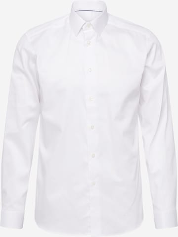 ETON Regular fit Button Up Shirt in White: front