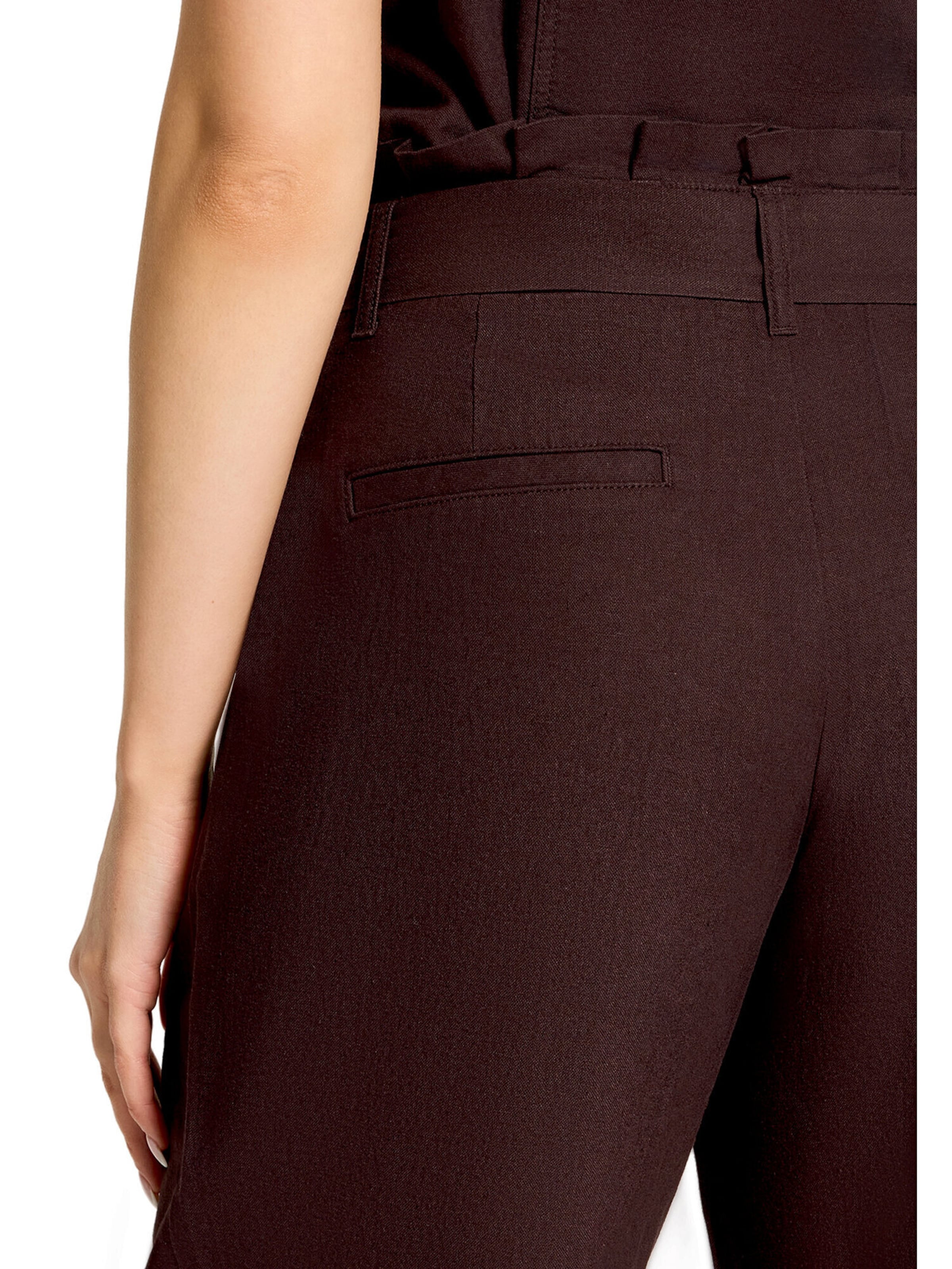 Loosefit Pantalon Cartoon en marron