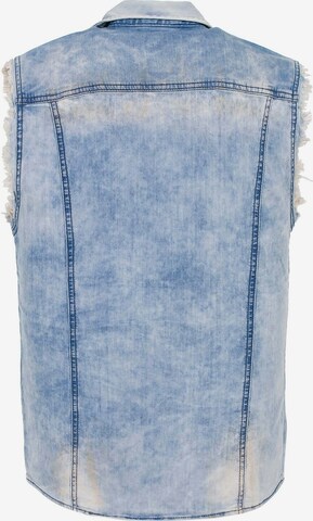 CIPO & BAXX Bodywarmer 'Ricky' in Blauw