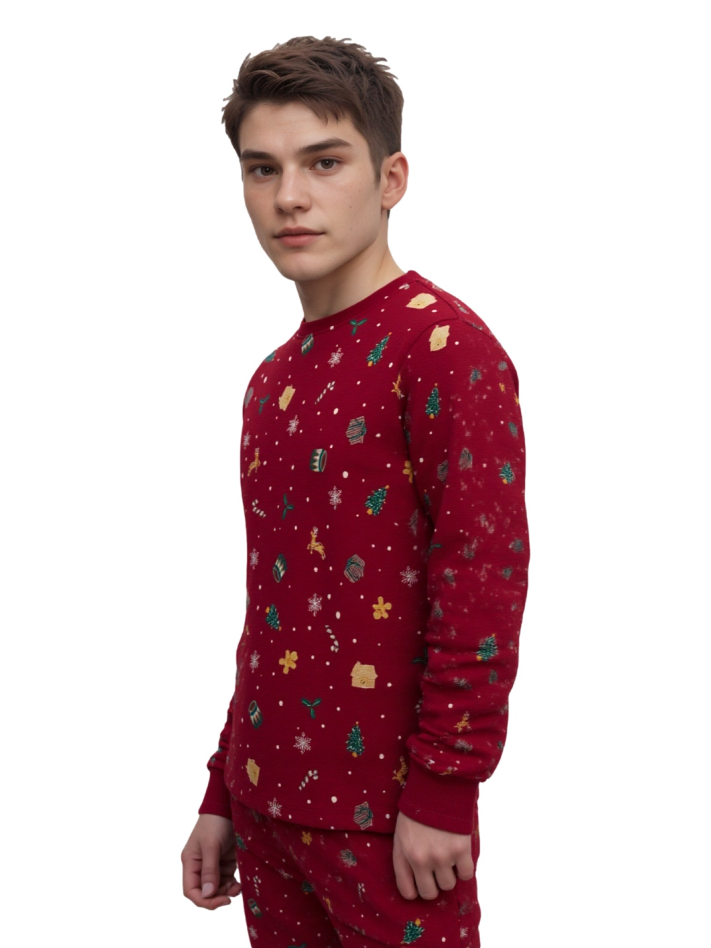 NAME IT Pajamas 'NKMAmel' in Red