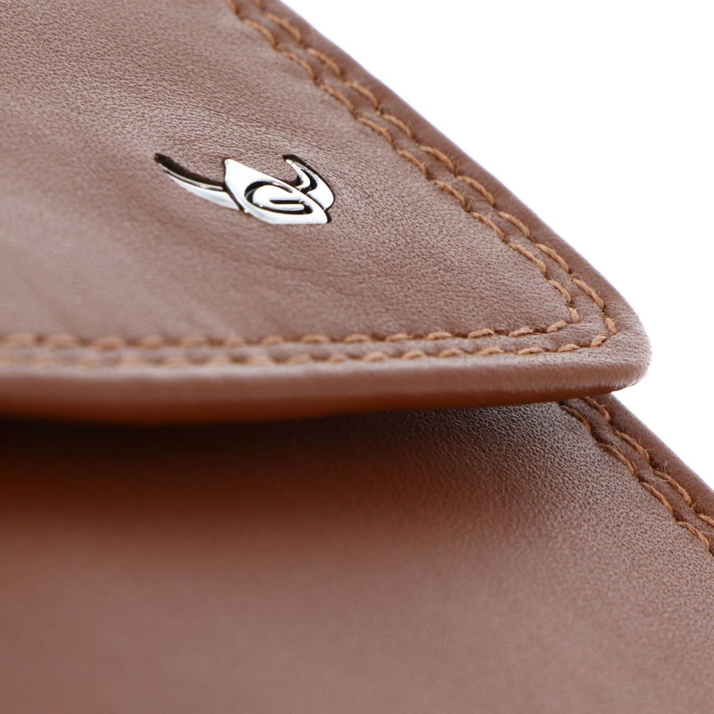 Porte-monnaies 'Polo' GOLDEN HEAD en marron