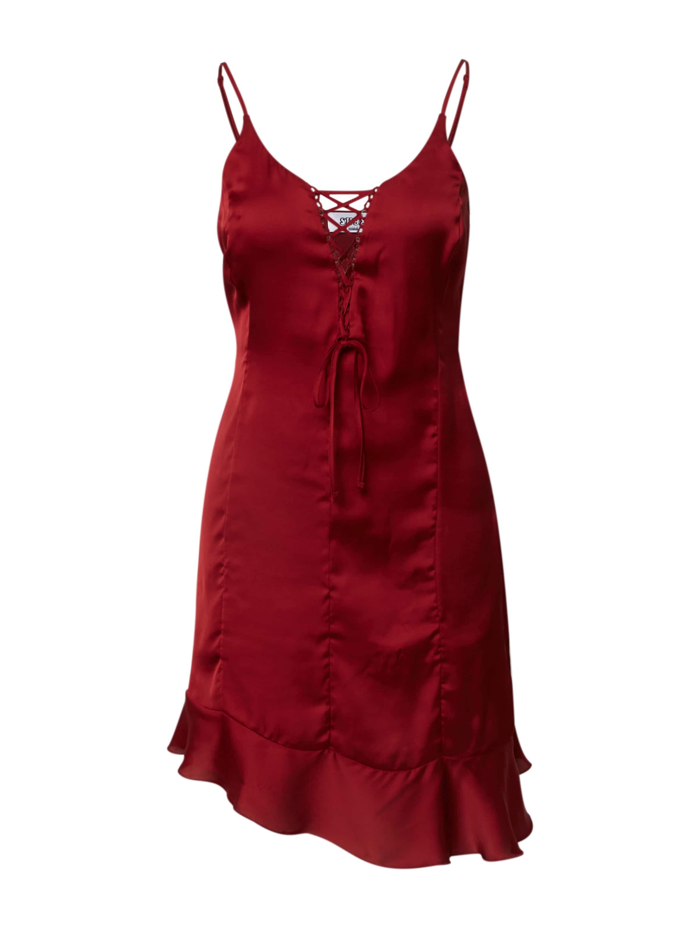 SHYX Φόρεμα 'Lil' σε σκούρο κόκκινο, Άποψη προϊόντος