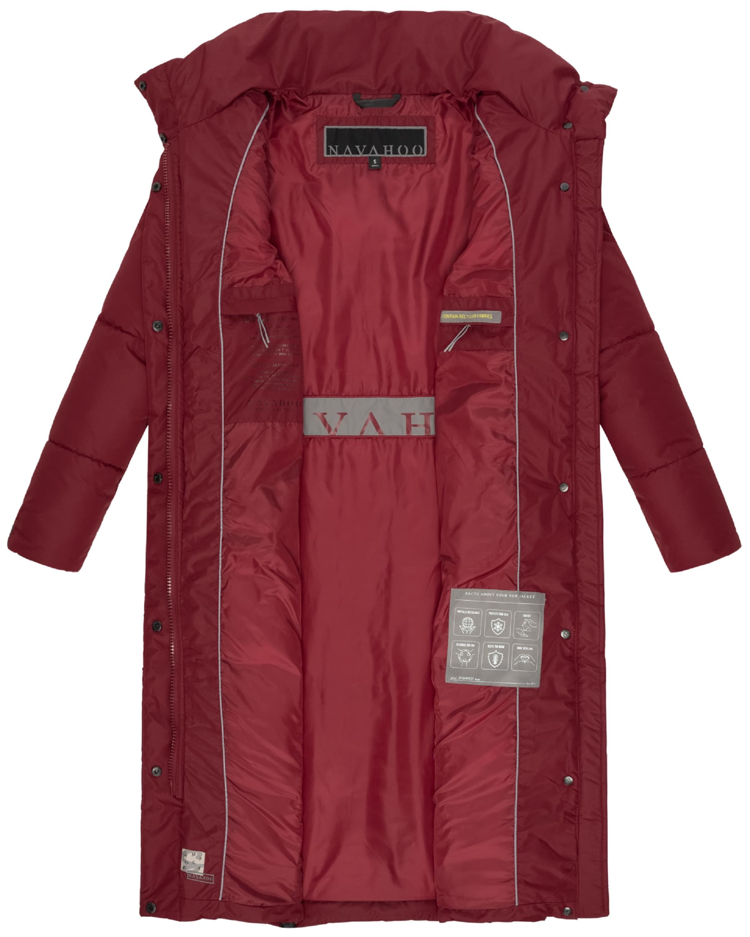 NAVAHOO Télikabátok 'Der Wahnsinn 14' - piros